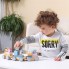 Дерев'яний поїзд - пірамідка Viga Toys PolarB Звірята (FA12 - 473)