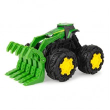 Іграшковий трактор John Deere Kids Monster Treads з ковшем та великими колесами (FA12 - 562)