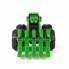 Іграшковий трактор John Deere Kids Monster Treads з ковшем та великими колесами (FA12 - 562)