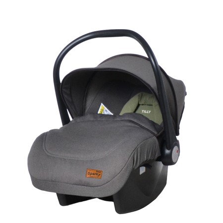 Автокрісло TILLY Sparky Grey група 0+ KA12617