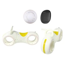 Біговел White/Yellow Bluetooth LED-підсвічування KA12458