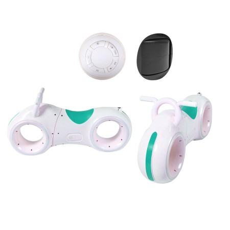 Біговел White/Green Bluetooth LED-підсвічування KA12668