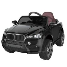 Електромобіль EVA BLACK Джип на Bluetooth 2.4G 2*6V4,5AH мотор 2*25W з MP3 KA12562