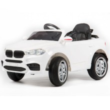 Електромобіль EVA WHITE Джип на Bluetooth 2.4G 2*6V4,5AH мотор 2*25W з MP3 KA12658