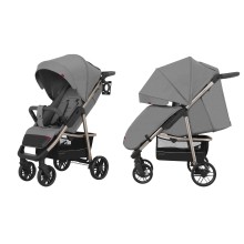 Прогулянкова коляска CARRELLO Echo Rhino Gray + дощовик KA12608