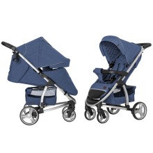 Прогулянкова коляска CARRELLO Vista Denim Blue + дощовик KA12456