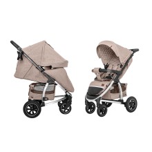 Прогулянкова коляска CARRELLO Vista Stone Beige + дощовик KA12415