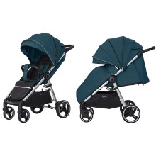 Прогулянкова коляска CARRELLO Pulse Azure Blue + дощовик KA12586