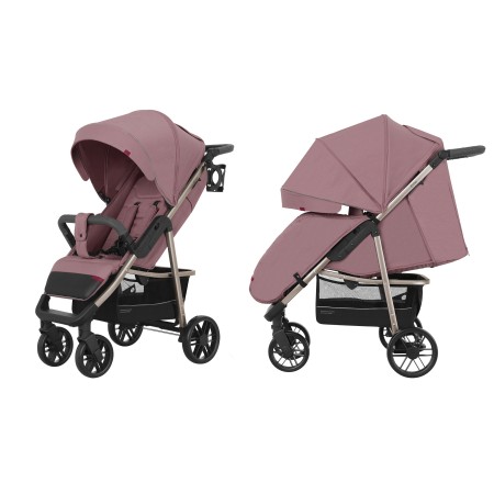Прогулянкова коляска CARRELLO Echo Charm Pink + дощовик KA12631