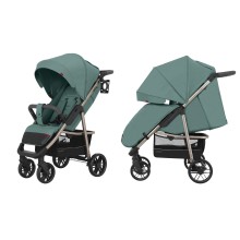 Прогулянкова коляска CARRELLO Echo Emerald Green + дощовик L KA12581