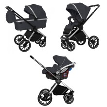 Візок універсальний CARRELLO Optima (3 в 1) Platinum Grey KA12444