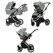 Візок універсальний CARRELLO Aurora (3 в 1) Tee Green KA12420