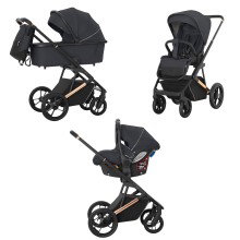 Візок універсальний CARRELLO Sigma (3 в 1) Midnight Grey KA12422