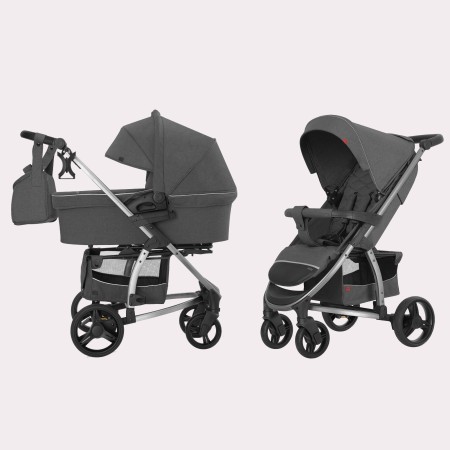 Візок універсальний CARRELLO Vista (2 в 1) Steel Grey KA12609