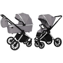 Візок універсальний CARRELLO Optima (2 в 1) Mirror Grey KA12462