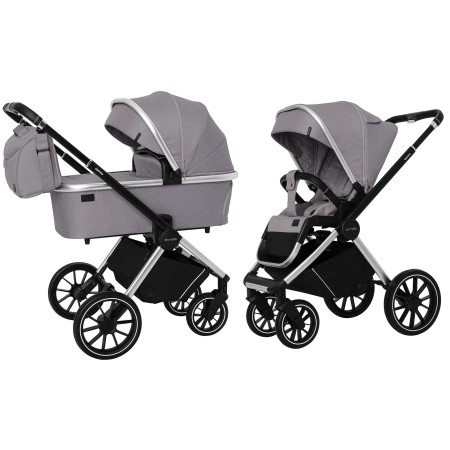 Візок універсальний CARRELLO Optima (2 в 1) Mirror Grey KA12462
