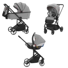 Візок універсальний CARRELLO Alfa (3 в 1) Cloud Grey KA12654