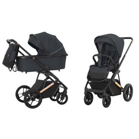 Візок універсальний CARRELLO Sigma (2 в 1) Midnight Grey KA12652