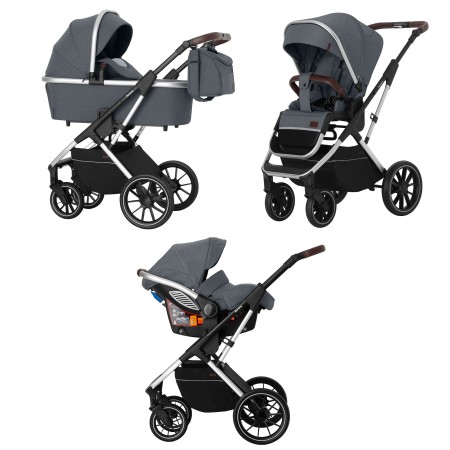 Візок універсальний CARRELLO Aurora (3 в 1) Iron Grey KA12606