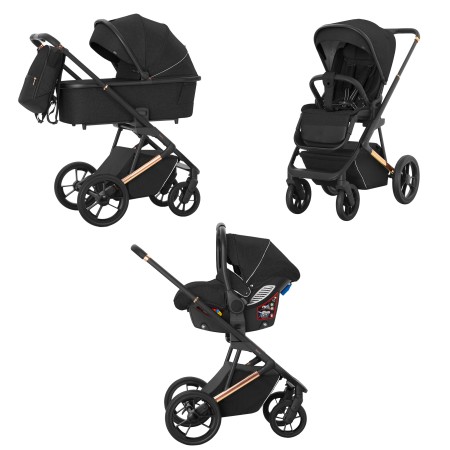 Візок універсальний CARRELLO Sigma (3 в 1) Raven Black KA12492