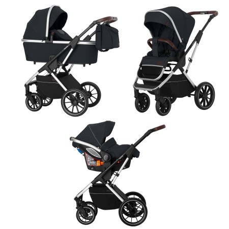 Візок універсальний CARRELLO Aurora (3 в 1) Space Black KA12731