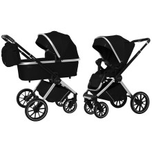 Візок універсальний CARRELLO Optima (2 в 1) Leather Black KA12671