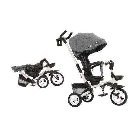 Велосипед триколісний TILLY FLIP Сірий KA12473