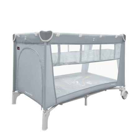 Манеж CARRELLO Piccolo+ Ash Grey з двома рівнями дна KA12559