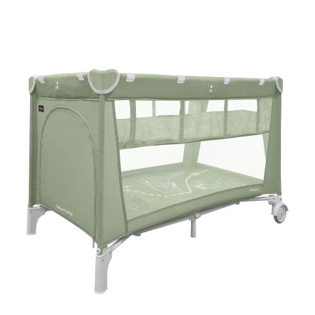 Манеж CARRELLO Piccolo+ Mint Green з двома рівнями дна KA12635