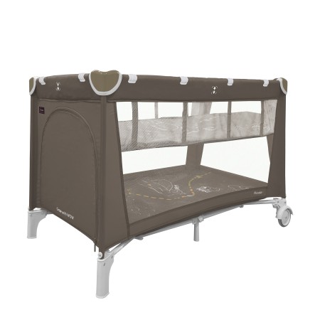 Манеж CARRELLO Piccolo+ Chocolate Brown із двома рівнями дна KA12427