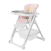 Стілець для годування CARRELLO Concord Salmon Pink KA12691