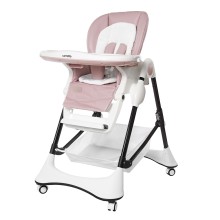 Стільчик для годування CARRELLO Stella Powder Pink KA12593