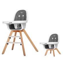 Стілець для годування CARRELLO Prego Palette Grey KA12508