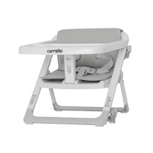 Стільчик - бустер для годування CARRELLO Ergo Light Grey KA12465