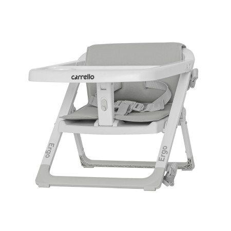 Стільчик - бустер для годування CARRELLO Ergo Light Grey KA12465