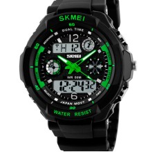 Дитячі годинники Skmei S-Shock Green 0931