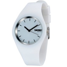 Дитячий спортивний годинник Skmei Rubber White 9068C