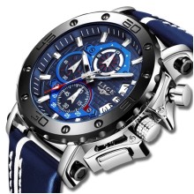 Чоловічий годинник Lige Bali Blue