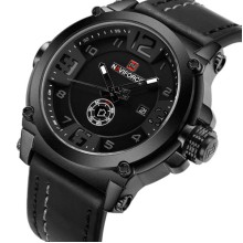 Чоловічий годинник Naviforce Plaza Black NF9099