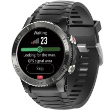 Розумний смарт годинник North Edge XTrek Black з компасом