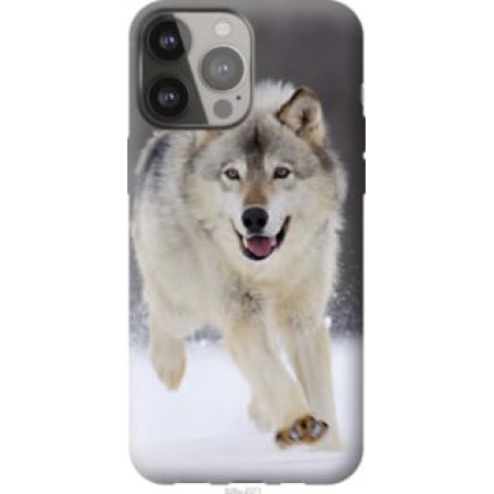 Чохол на iPhone 13 Pro Max Вовк, що біжить