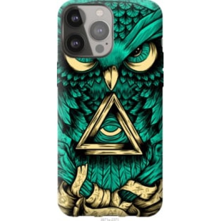 Чохол на iPhone 13 Pro Max Сова Арт-тату
