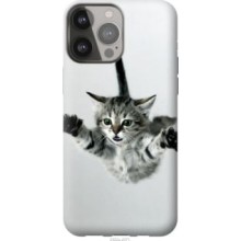 Чохол на iPhone 13 Pro Max Кошеня, що летить