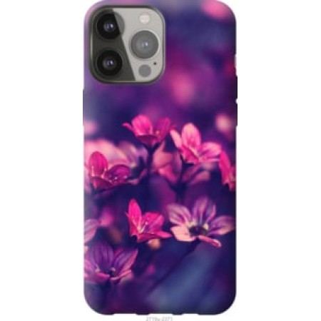 Чохол на iPhone 13 Pro Max Пурпурні квіти