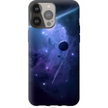 Чохол на iPhone 13 Pro Max Планети у синьому космосі
