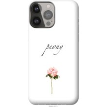 Чохол на iPhone 13 Pro Max Півонія