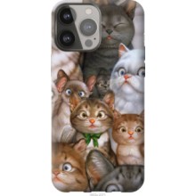 Чохол на iPhone 13 Pro Max Котики