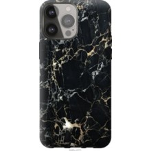 Чохол на iPhone 13 Pro Max Чорний мармур