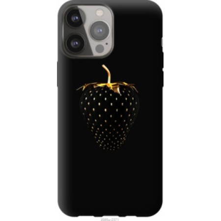 Чохол на iPhone 13 Pro Max Чорна полуниця