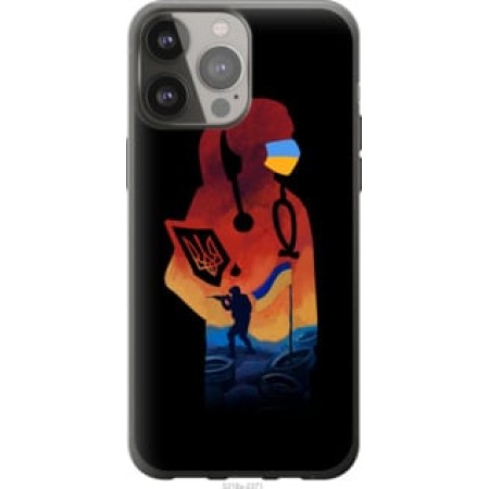 Чохол на iPhone 13 Pro Max Лікар-волонтер